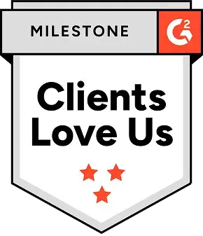 G2 Clients Love Us Badge